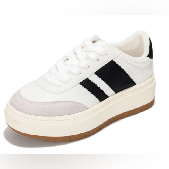 Madden Girl Sneakers for Women Memory Foam Non-Slip Sole Lace Up Size 6 - Picture 2 of 3